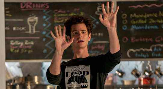 Andrew Garfield as Jon Larson in tick, tick...BOOM!