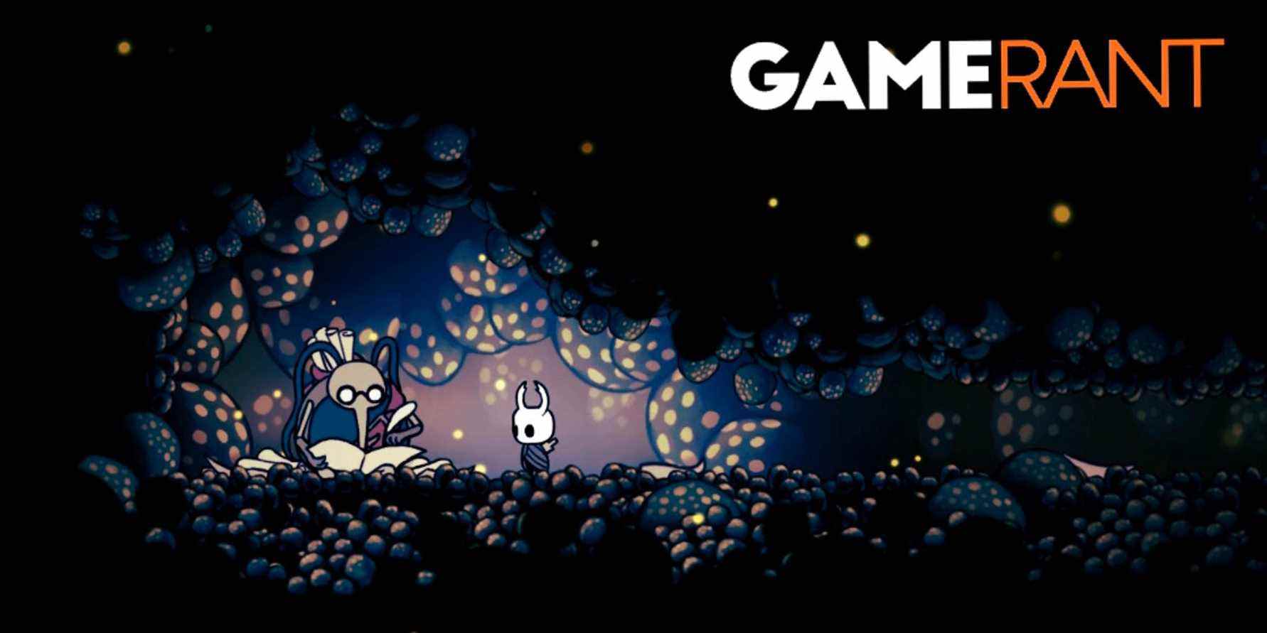 Hollow Knight Cornifer dans les déchets fongiques