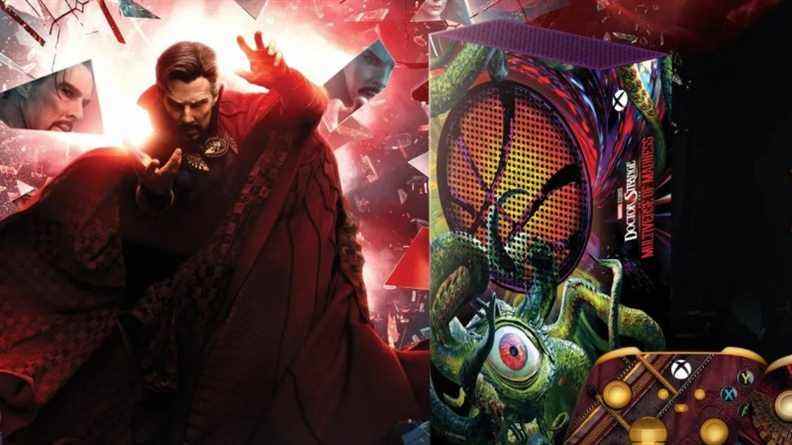 Microsoft révèle Doctor Strange dans le multivers de la folie Xbox Series S personnalisée et les contrôleurs correspondants
