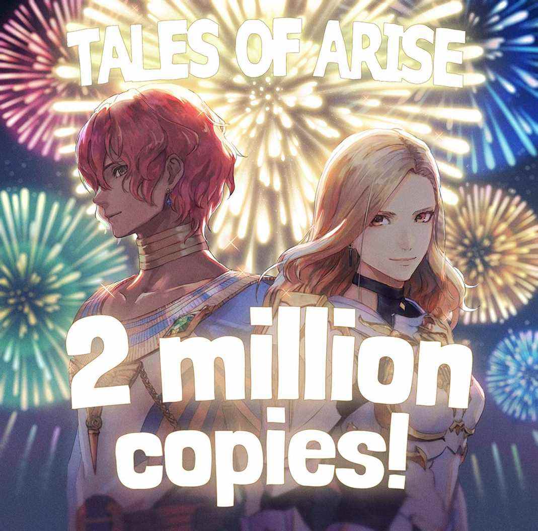 Les expéditions et les ventes numériques de Tales of Arise dépassent les deux millions    
