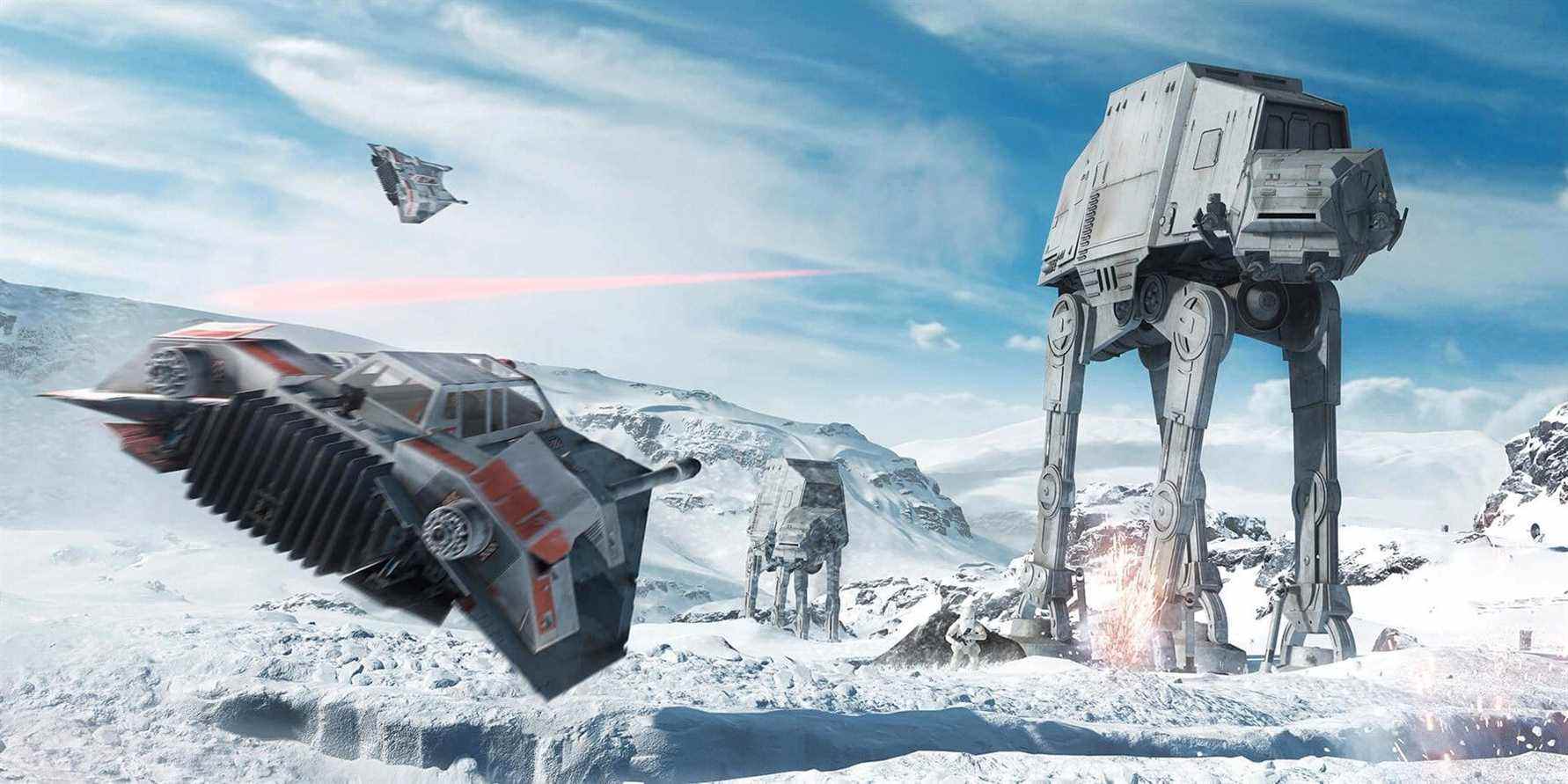 Star Wars Battle of Hoth Battlefront