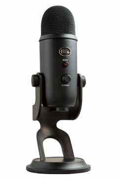 Blue Microphones Blue Yeti Microphone à condensateur USB multi-motifs professionnel