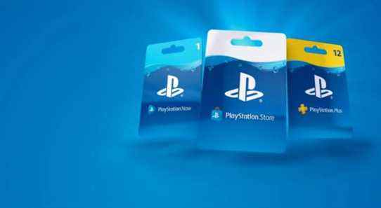 Playstation store cards left to right Now, Store, Plus