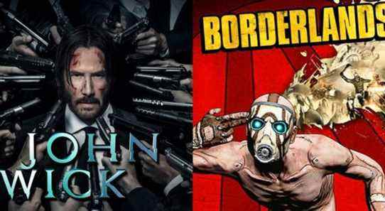 John Wick Keanu Reeves Borderlands