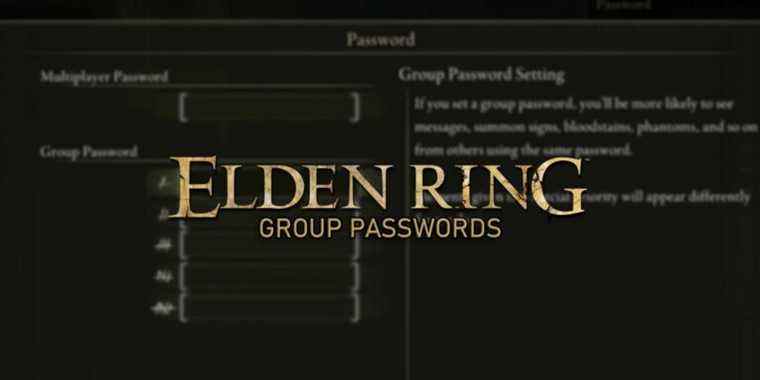 Elden Ring - Multiplayer Group Password Rune Buff Guide Header