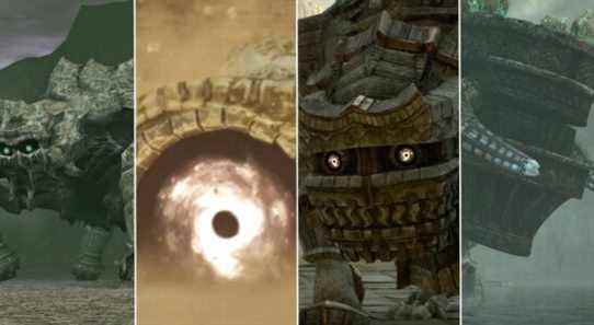 shadow of the colossus ninth tenth eleventh twelfth colossi bosses