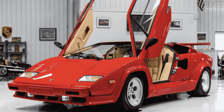 1987 Lamborghini Countach est notre choix d’enchères Apportez une remorque