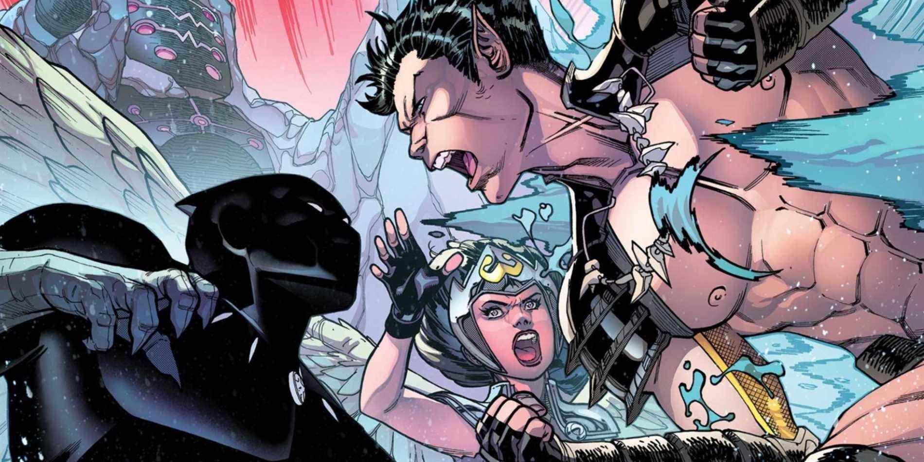 namor black panther comic book Cropped