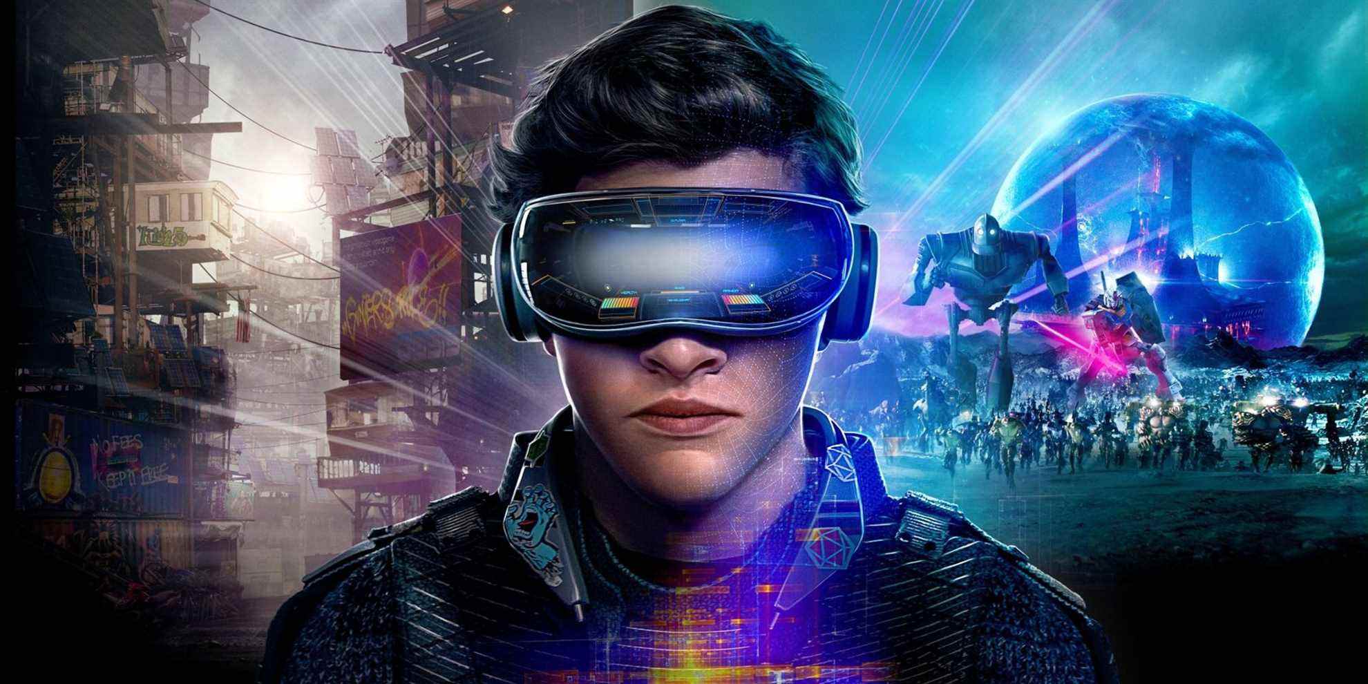 Tye Sheridan sur une affiche Ready Player One