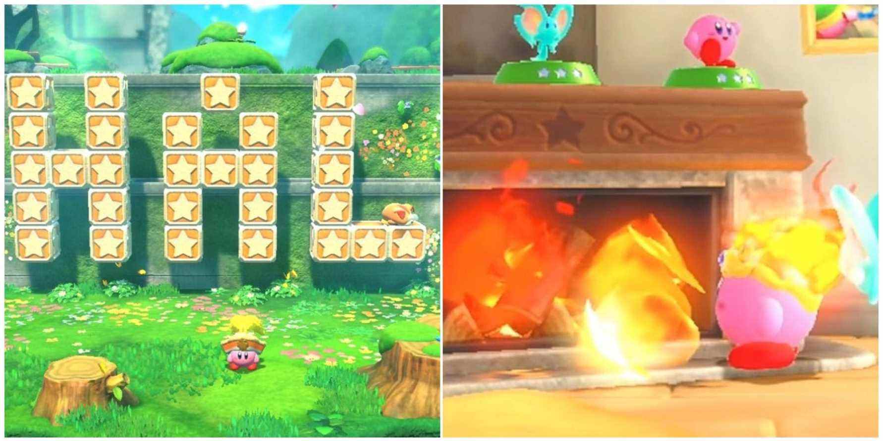 Kirby Forgotten Lands Easter Eggs