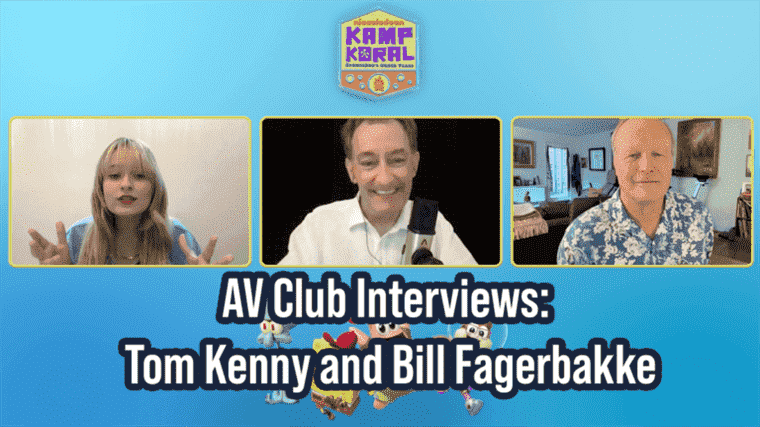 AV Club interviewe Tom Kenny et Bill Fagerbakke