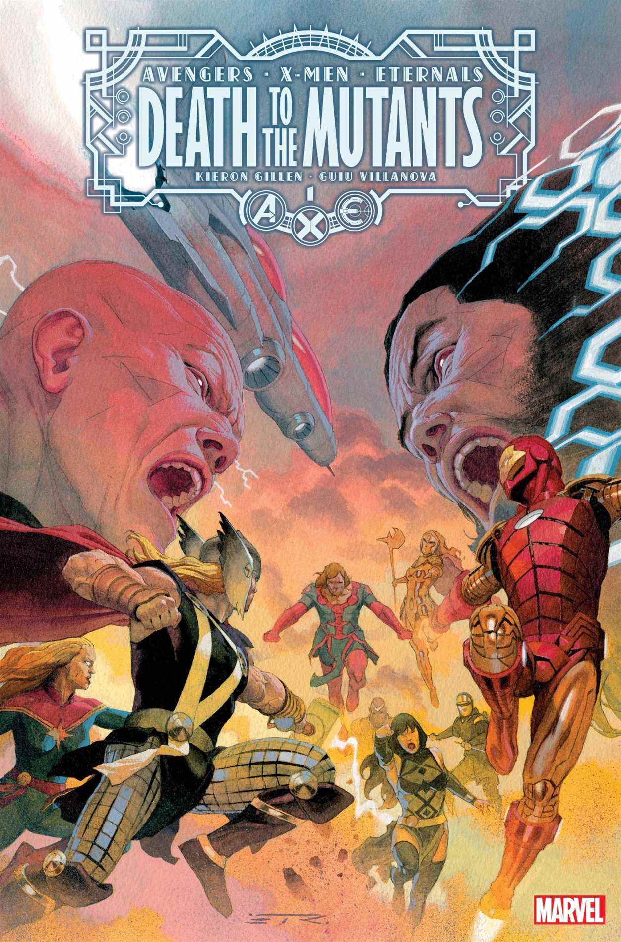 AXE: Judgement Day - Mort aux mutants #1 cover