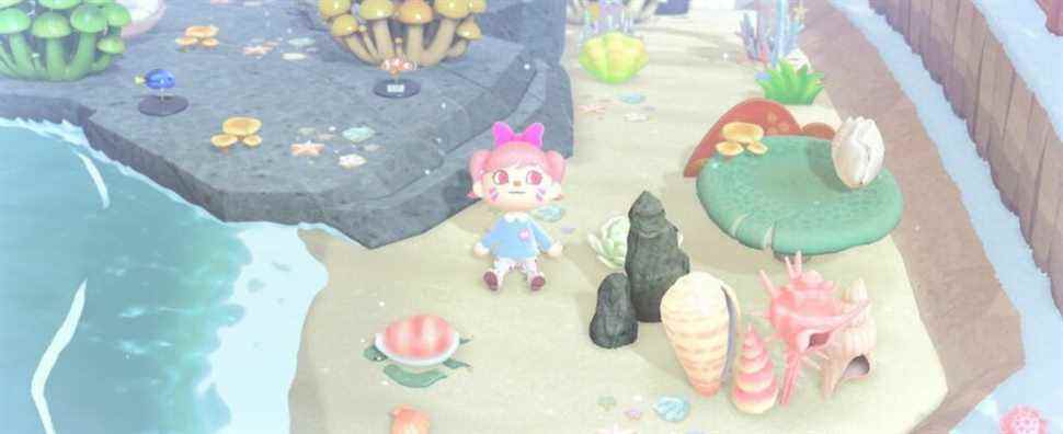 animal crossing new horizons coral reef.