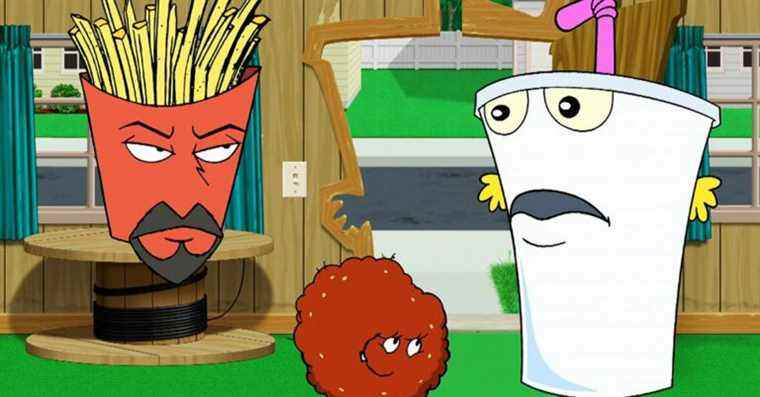 Aqua Teen Hunger Force revient dans une toute nouvelle série de courts métrages Web, Aqua Donk Side Pieces  
