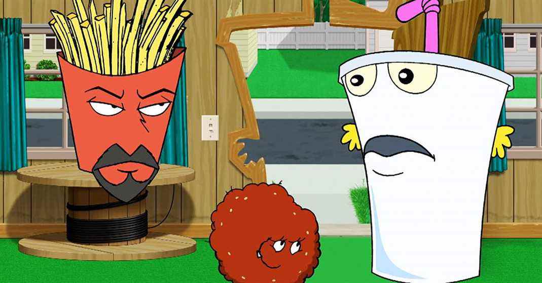 Aqua Teen Hunger Force revient dans une toute nouvelle série de courts métrages Web, Aqua Donk Side Pieces  
