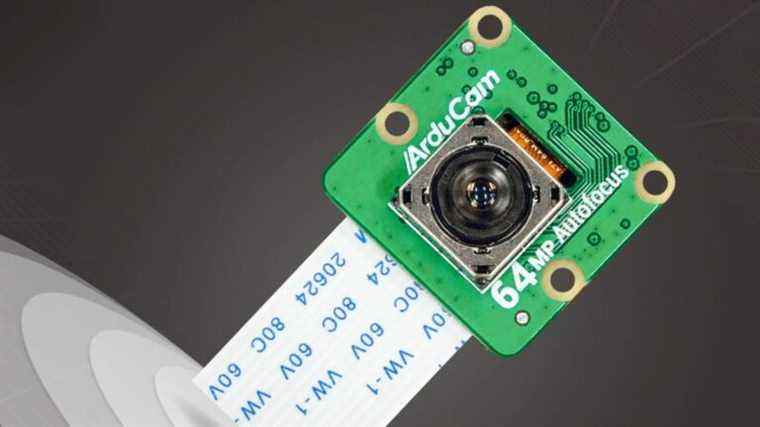 Arducam dévoile Hawk-eye, une caméra Raspberry Pi 64MP