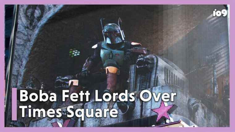 Boba Fett domine Times Square