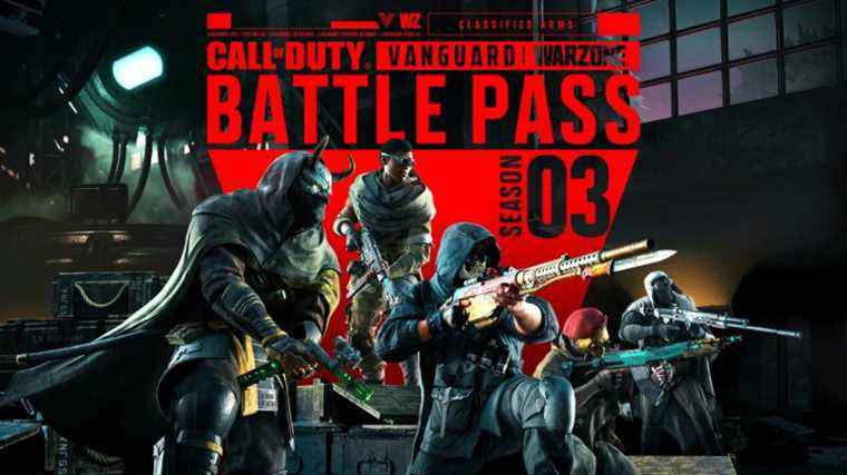 COD Vanguard et Warzone Season 3 Battle Pass Bande-annonce et détails révélés