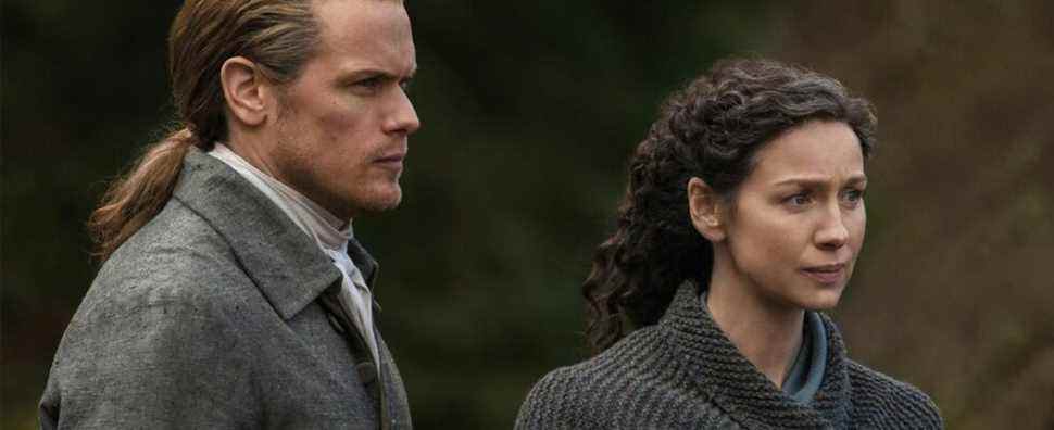 Caitríona Balfe et Sam Heughan d'Outlander s'ouvrent sur les rumeurs de fans sauvages affirmant qu'ils sortent ensemble dans la vraie vie