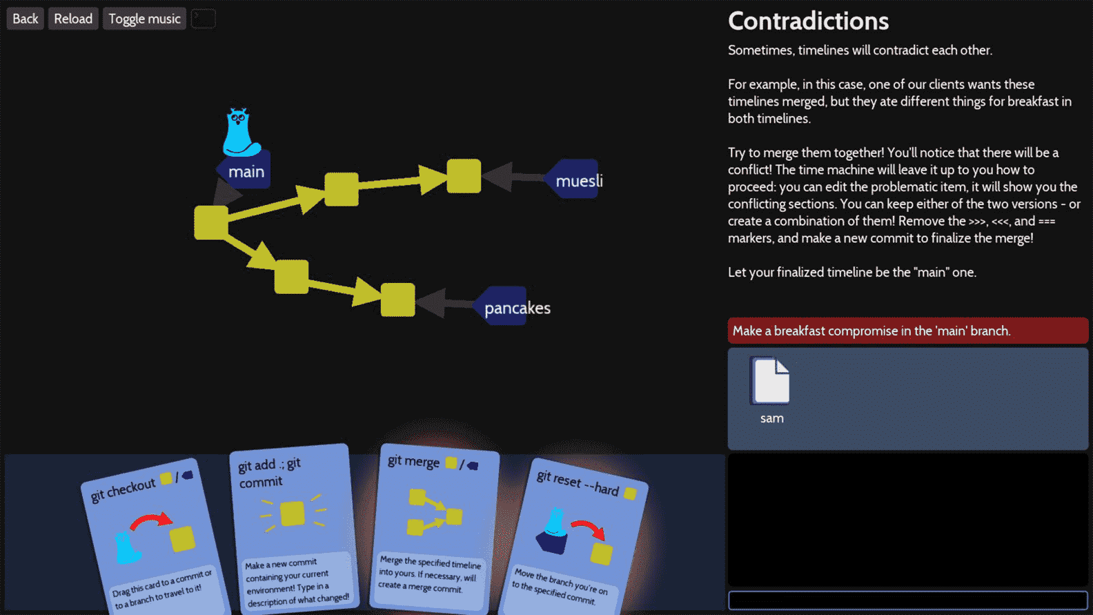 Ce jeu vidéo vous apprend à utiliser les dépôts Git

