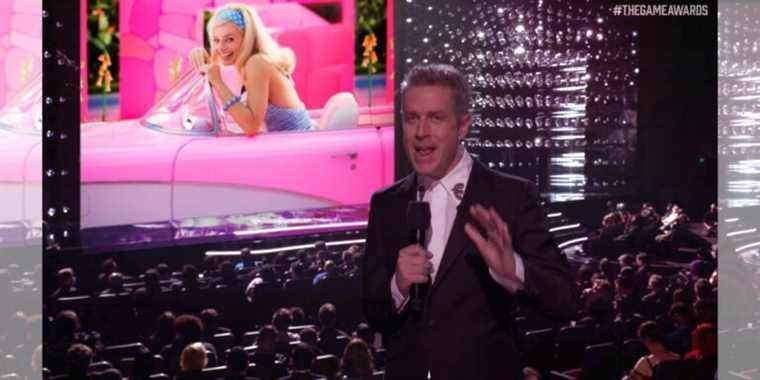 The Barbie Movie at The Game Awards