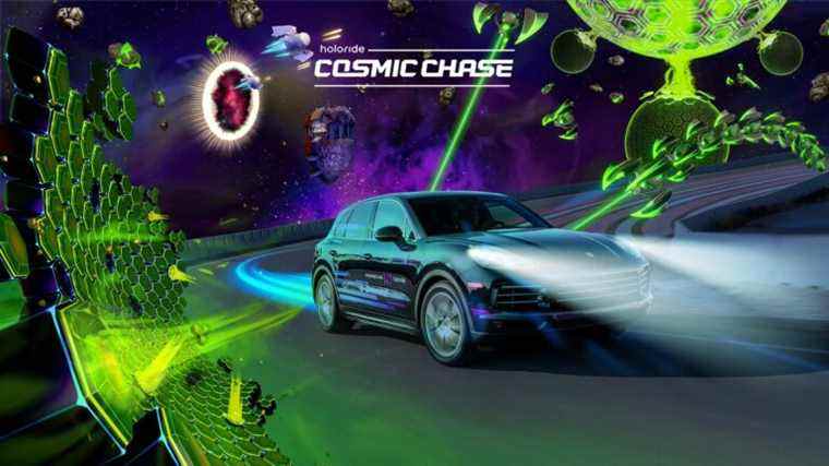 Cosmic Chase : le jeu VR en voiture arrive au public au centre d’expérience de Porsche