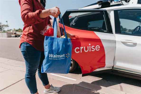 Cruise étend le pilote de livraison autonome de Walmart en Arizona