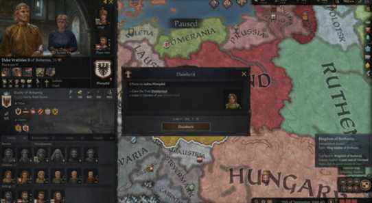 Crusader Kings 3 : Comment déshériter ou tuer son héritier