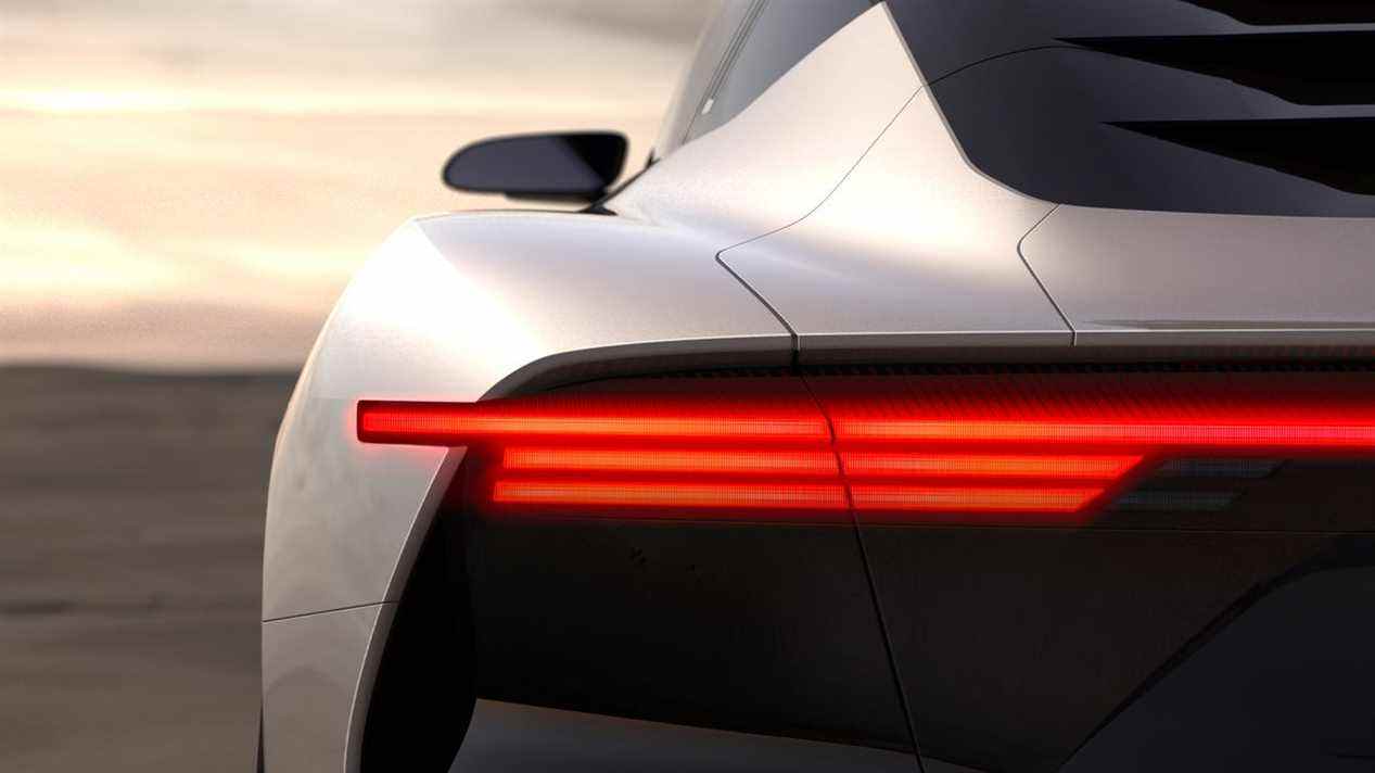 DeLorean publie une image teaser de sa nouvelle voiture électrique
