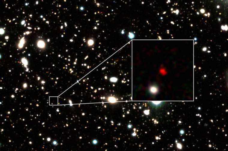 Des chercheurs ont peut-être découvert une galaxie à peine plus jeune que le Big Bang