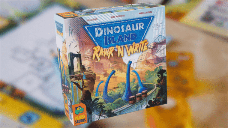 Dinosaur Island: Revue du jeu de société Rawr 'n Write
