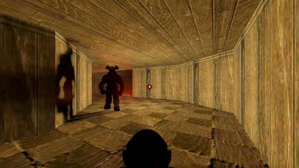 Doom classique avec lancer de rayons semble incroyable
