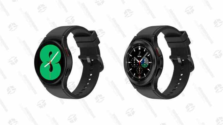 Économisez jusqu’à 16 % sur la série Samsung Galaxy Watch4