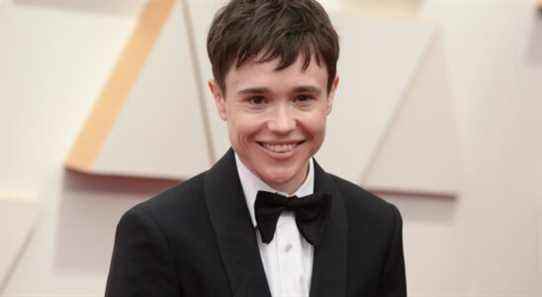 Elliot Page at the 94th Academy Awards held at Dolby Theatre at the Hollywood & Highland Center on March 27th, 2022 in Los Angeles, California.