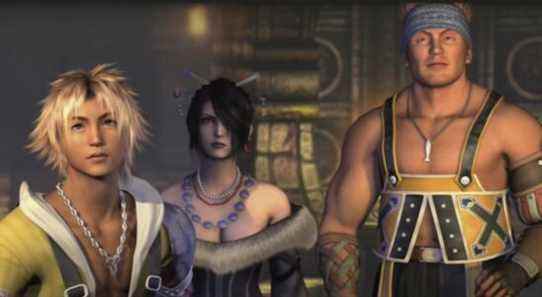 final fantasy 10 tidus wakka lulu watch yuna descend