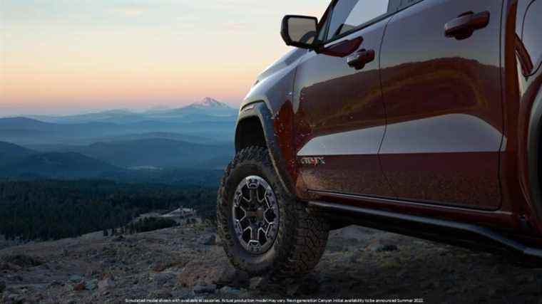 GMC présente le Canyon de nouvelle génération et le nouveau modèle AT4X tout-terrain