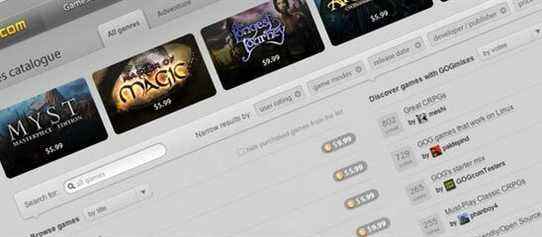 GOG revient à ses racines "Good Old Games"