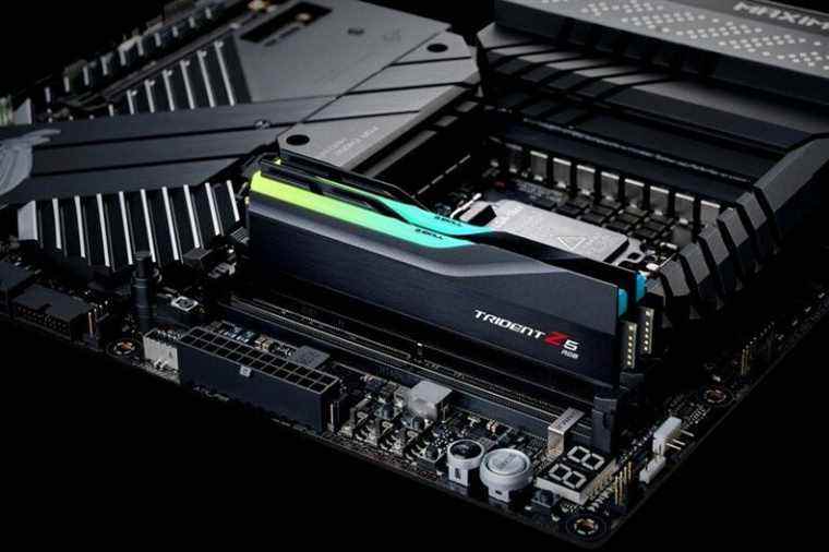 G.SKILL vient d’annoncer un kit de RAM DDR-6000 CL30 de 64 Go, qui devrait confortablement battre la DDR4