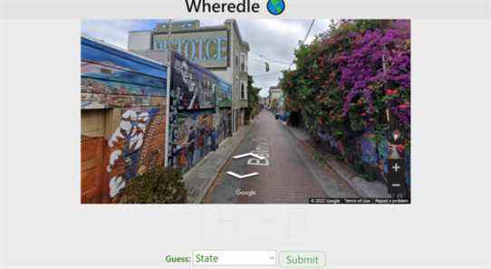 GeoGuessr et Wordle créent Wheredle, un jeu de devinettes Street View quotidien