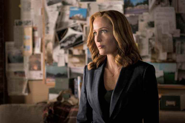 THE X-FILES:  Gillian Anderson in the ÒMy Struggle IIÓ season finale episode of THE X-FILES airing Monday, Feb. 22 (8:00-9:01 PM ET/PT) on FOX.  ©2016 Fox Broadcasting Co.  Cr:  Ed Araquel/FOX