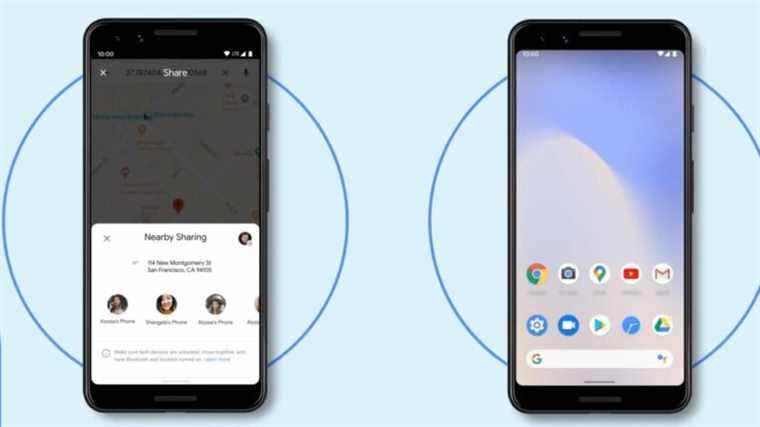 Google est sur le point de copier les meilleures fonctionnalités d’AirDrop pour les téléphones Android