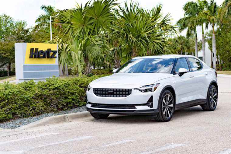 Hertz commandera jusqu’à 65 000 véhicules électriques Polestar pour sa flotte de location