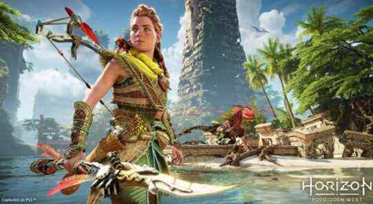 Horizon Forbidden West permet désormais à Aloy de récupérer du butin lors de vos déplacements