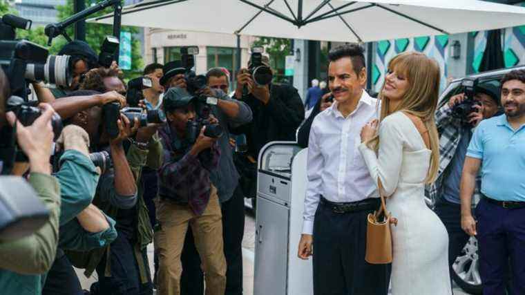 Hulu partage un premier regard sur Eugenio Derbez et Samara Weaving dans The Valet