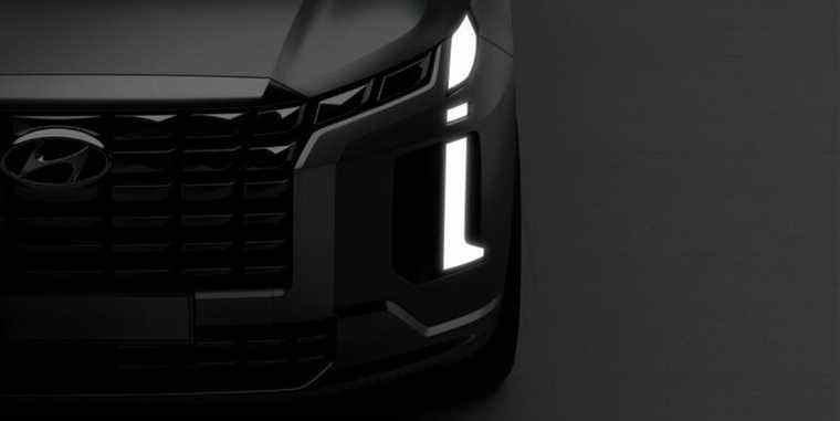 Hyundai Palisade 2023 présente son visage mis à jour