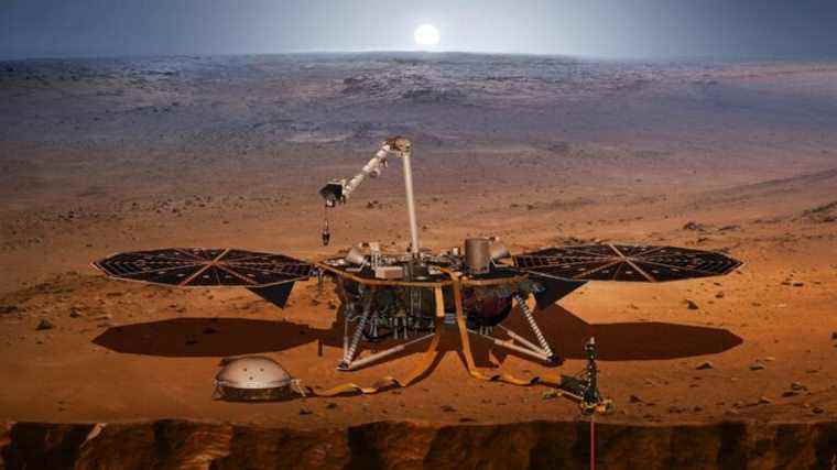 InSight Mars Lander enregistre les plus grands tremblements de Mars à ce jour