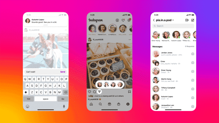 Instagram vous permettra d’effectuer plusieurs tâches pendant que vous DM