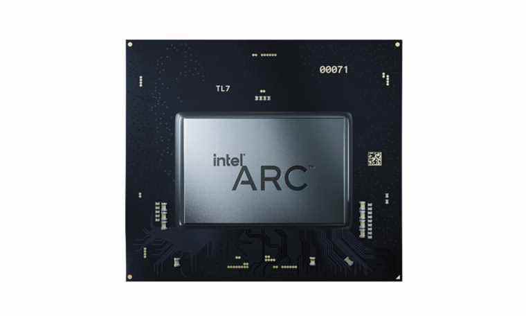 Intel détaille ses premiers GPU Arc A-series pour ordinateurs portables