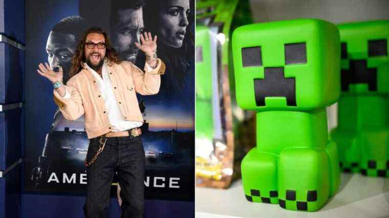 Jason Momoa, vedette du film Minecraft, dira, espérons-le, « mon homme! »  à un creeper