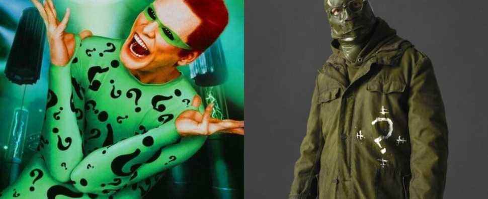 Jim Carrey de Batman Forever partage ses réflexions sur le Riddler de Paul Dano de The Batman